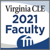 Logo Recognizing Greenspun Shapiro Ginsberg & Yang PC's affiliation with Virginia CLE Faculty 2021